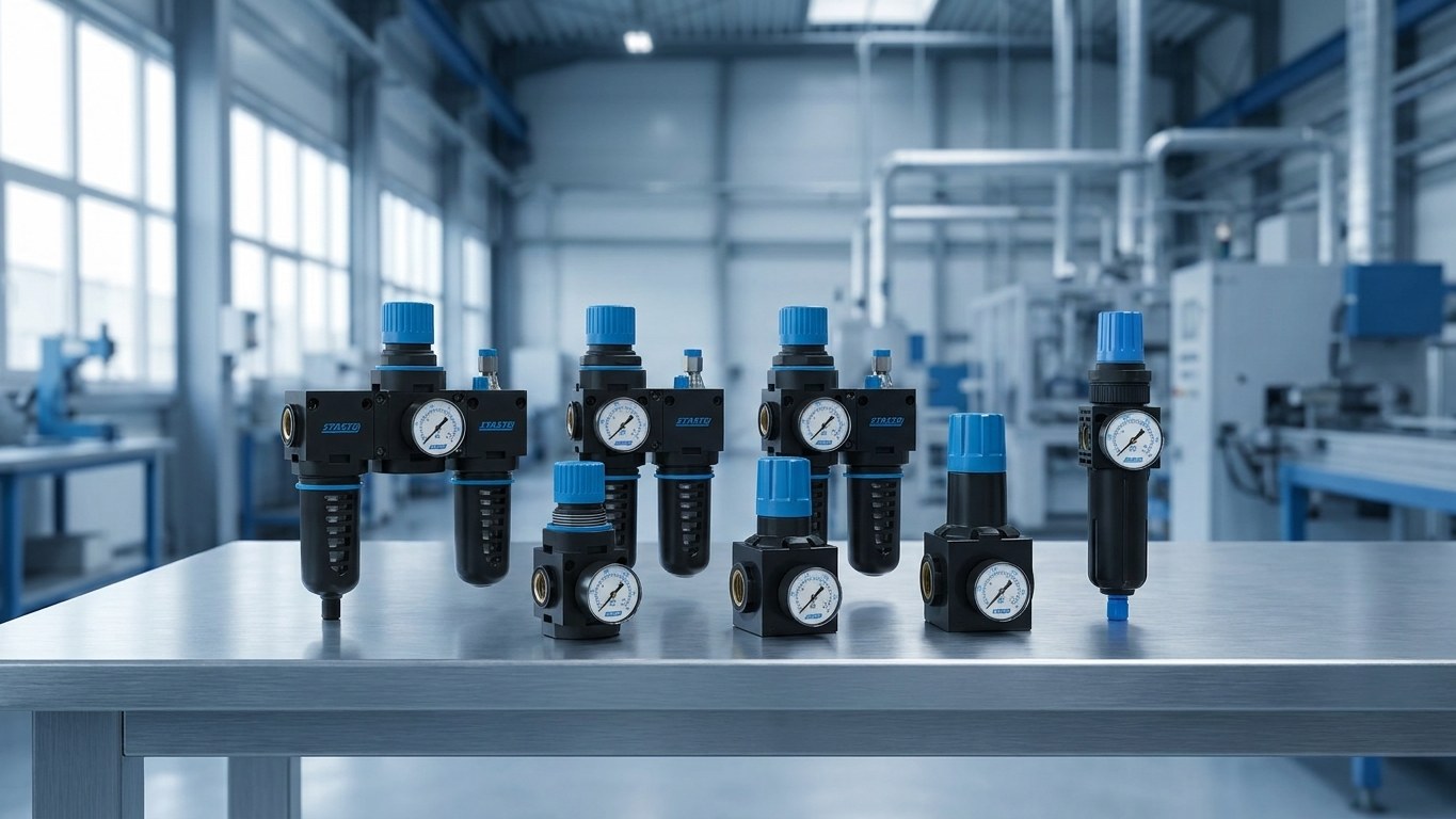 Filtroreduktor sprężonego powietrza – filtr i regulator w jednym