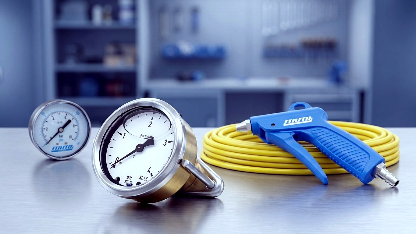 Wąż pneumatyczny z oplotem tekstylnym – węże do sprężonego powietrza dla narzędzi i stanowisk pracy