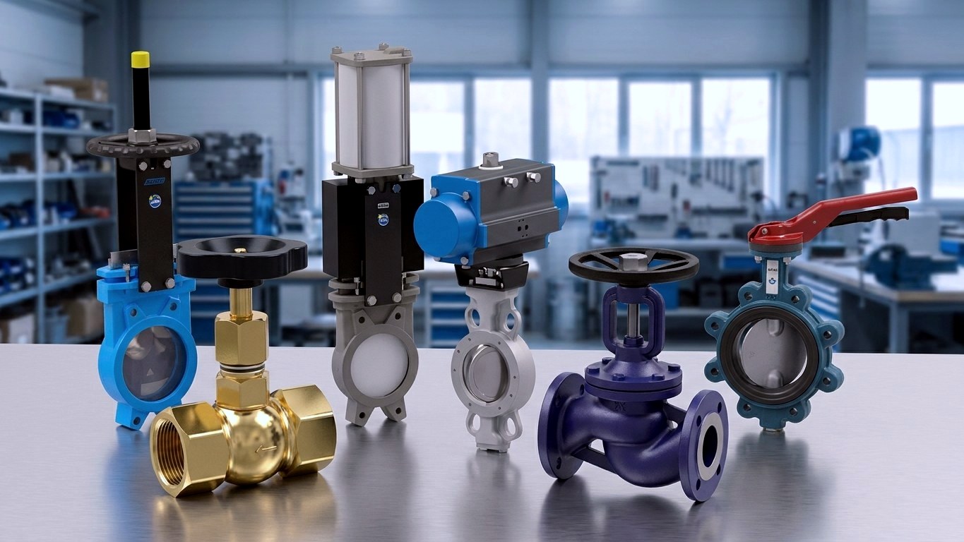 Butterfly Valves with Pneumatic Actuator