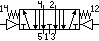 5/3-Wegeventil Serie PP112