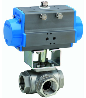 zawór kulowy z napędem pneumatycznym BA038-14-S0