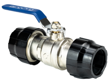 Ball valve made of stainless steel BA805-25-L
