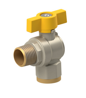 Ball valve made of brass 350.304