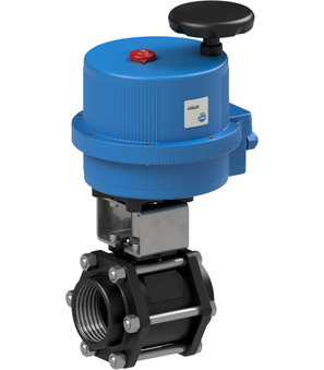 Ball valve with electrical actuator BA028-212-0L-02