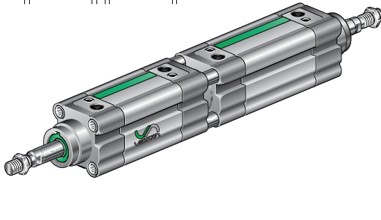 profilowany siłownik magnetyczny PC10-80-80-120-R0