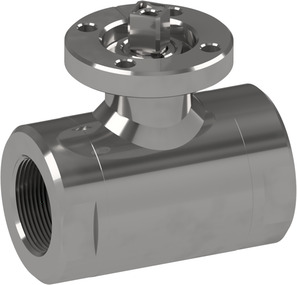 Edelstahlkugelhahn BA168-10-B-AH