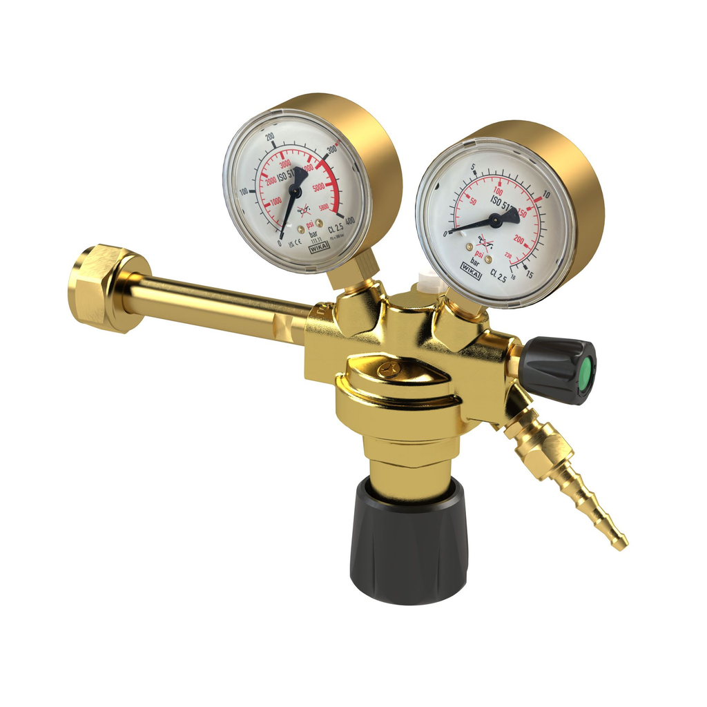 Pressure regulator for gas-bottles PR124-5814-0/25-MA-CA