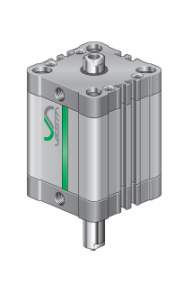 kompaktowy siłownik magnetyczny PC07-80-100-P-VV