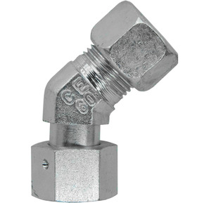 Adjustable elbow fitting 45° C-EV20S71