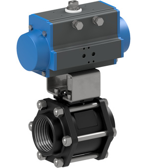 Ball valve with pneumatic actuator BAC1-011-CITV-D0