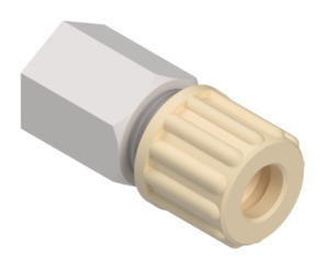 Straight female fitting CF13-06-12-C