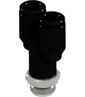 Swivel male Y-fitting PI30-08-38-P-0-360