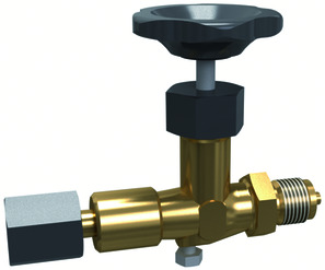 Manometer stop-valve