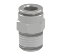 Straight male stud fitting Series PI12C