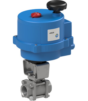 Ball valve with electrical actuator Series 8E002