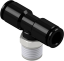 Male stud branch tee swivel Series PI21C-360