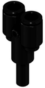 Y-connector with plug nipple Series PI30