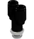 Swivel male Y-fitting Series PI30-360