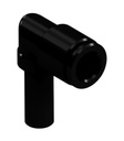 Elbow connector with plug nipple Series PI16