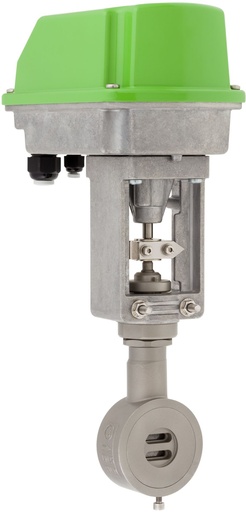 Gleitschieber-Stellventil mit Motorantrieb Serie SG08