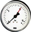 Bourdon tube manometer