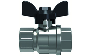 Ball valve made of brass Series BA198