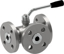 zawór kulowy kołnierzowy Seria BA055-L-ATEX, BA056-L-ATEX