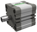 Compact magnetic cylinder Series NSKU-F-SEP