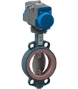 Butterfly valve with pneumatic actuator Series BUW2-DSC-D-A
