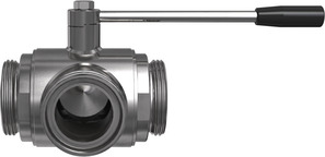 Ball valve made of stainless steel Series BA684