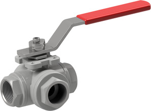 Ball valve made of stainless steel Series BA037, BA038