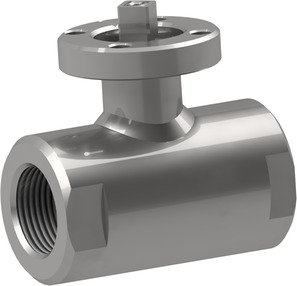 Ball valve made of stainless steel Series BA125-B-AH3C