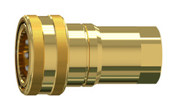 Couplings According to ISO 7241-1 Series B - Brass Sealed in both directions