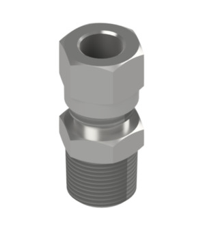 Tube fittings - Nickel plated brass Pressure -1...60bar, ISO 8434-1 (DIN 2353)