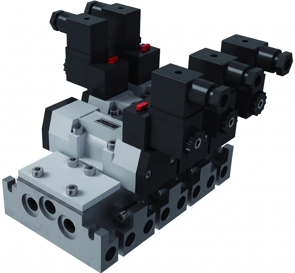 5/2- 5/3-way valves - ISO