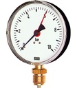 Bourdon tube manometer