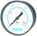 Rohrfedermanometer MA001-40R-10-D