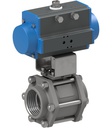 Ball valve with pneumatic actuator BAC1-010-SSTV-S0